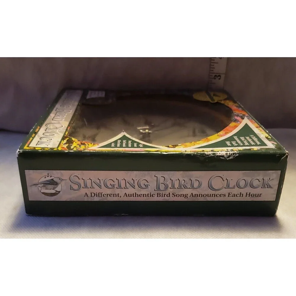 Singing Bird Clock 15th Anniversary Limited Edition Mark Feldstein AMAZING SHAPE